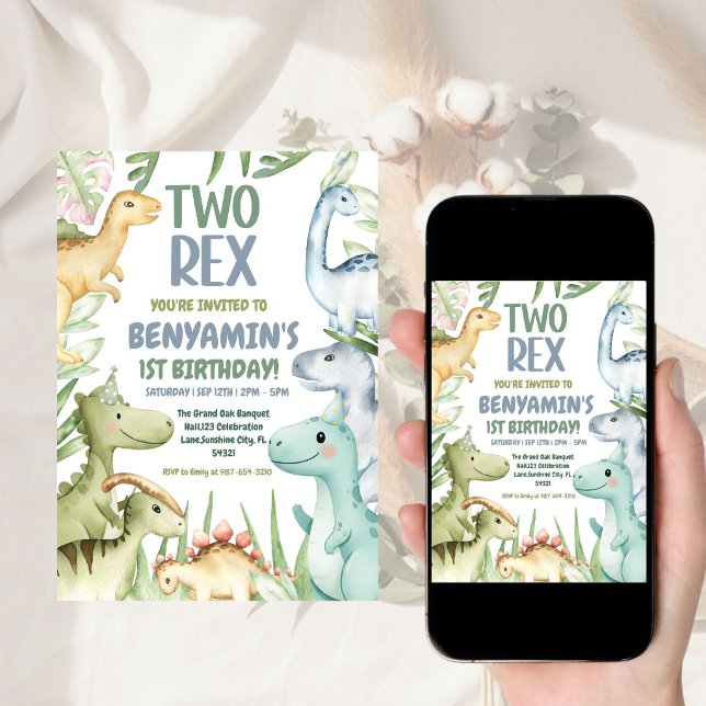 Invitation à la fête d'anniversaire du 2ème annive (Créateur téléchargé)