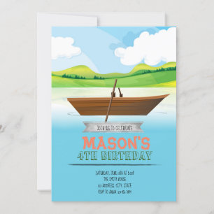 Invitation à la fête d'anniversaire du bateau