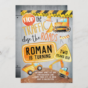 Invitation à la fête d'anniversaire du camion de c