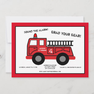 Invitation à la fête d'anniversaire du camion d'in