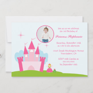 Invitation à la fête d'anniversaire du château de