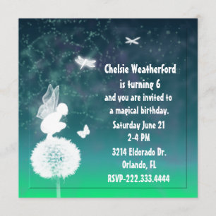 Invitation à la fête d'anniversaire du Imaginaire