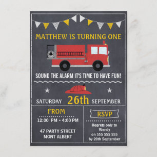 Invitation à la fête d'anniversaire du moteur d'in