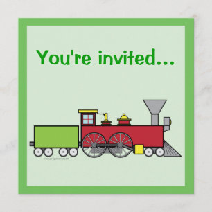 Invitation à la fête d'anniversaire du Train Colou