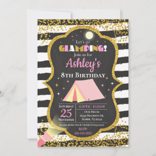 Invitation à la fête d'anniversaire / Filles Campi