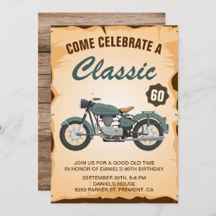 Invitations Faire Part Moto Zazzle Fr