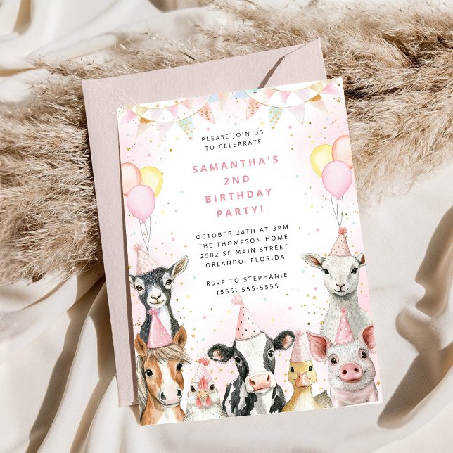 Invitation à la fête d'anniversaire Safari Party A (Créateur téléchargé)