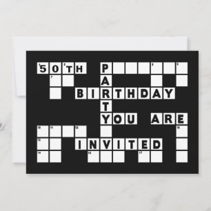 INVITATION À LA FÊTE D'ANNIVERSAIRE (VOTRE ÂGE -MO