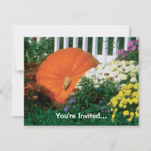 Invitation à la fête d'automne