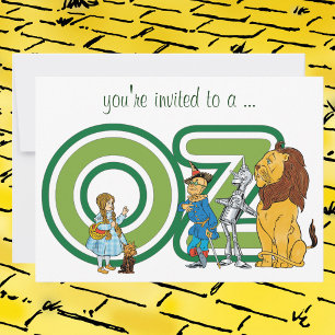 Invitation à la fête de Baby Shower du Magicien d'