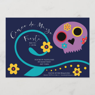 Invitation à la fête de Cinco de Mayo