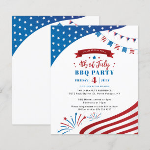Invitation à la fête de famille d'été du 14 juille