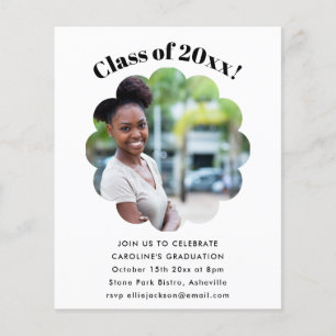 Invitation à la fête de fin d'études de la promoti