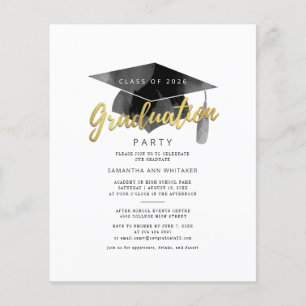 Invitation à la fête de fin d'études de la promoti