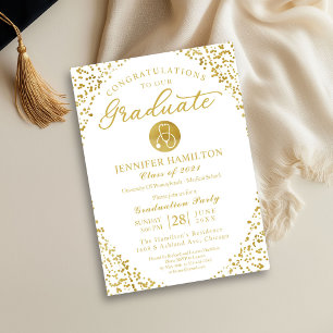 Invitation à la fête de fin d'études de l'école d'