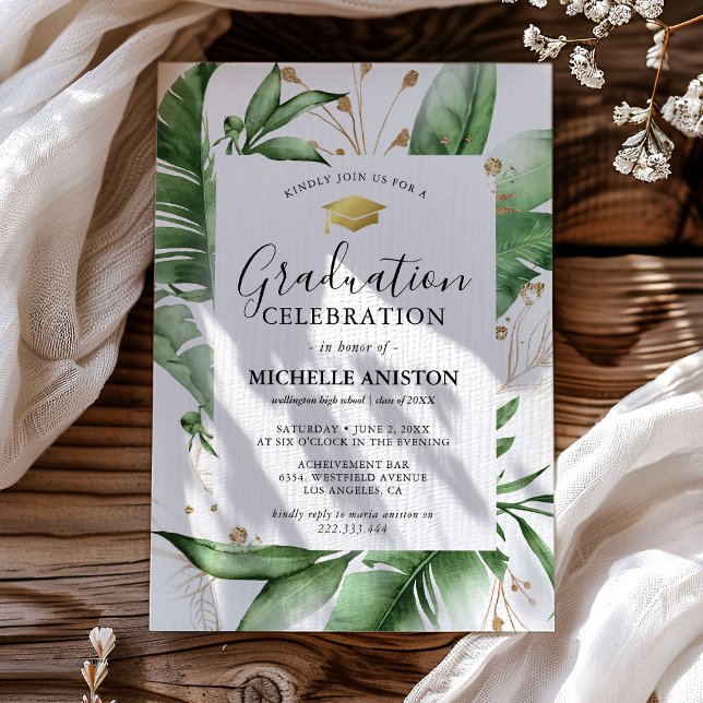 Invitation à la fête de fin d'études Summer Vibes (Créateur téléchargé)