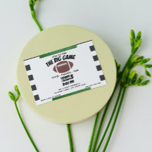 Invitation à la fête de football