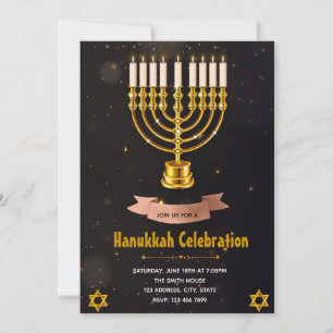 Invitation à la fête de Hanoukka