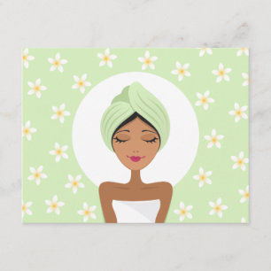 Invitation à la fête de la bachelorette Spa avec p