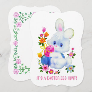 Invitation à la fête de la chasse aux oeufs de Pâq