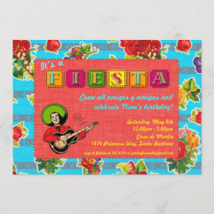 Invitation à la fête de la Fiesta - Mariachi Man