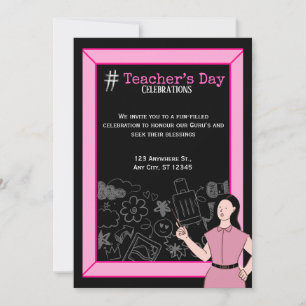 Invitation à la fête de la journée des enseignants