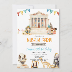Invitation à la fête de la journée du musée