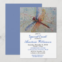 INVITATION À LA FÊTE DE LA LIBELLULE ÉBLOUISSANTE