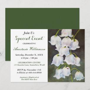 INVITATION À LA FÊTE DE LA PETITE LIS BLANC DE LA 