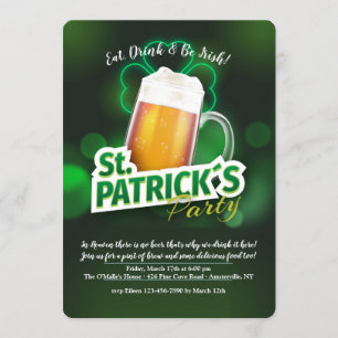 Invitation à la fête de la Saint-Patrick