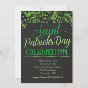 Invitation à la fête de la Saint Patrick