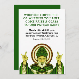 Invitation à la fête de la Saint-Patrick