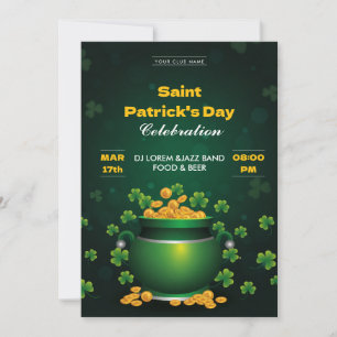 Invitation à la fête de la Saint-Patrick