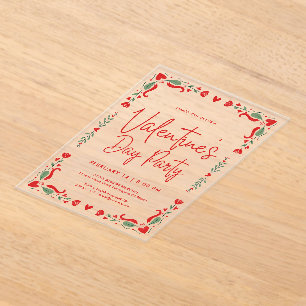 Invitation à la fête de la Saint-Valentin