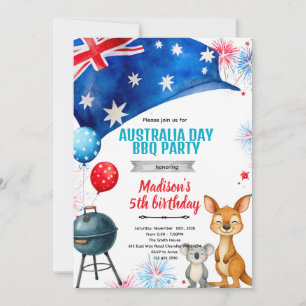 Invitation à la fête de l'Australia Day