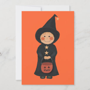 Invitation à la fête de l'Halloween