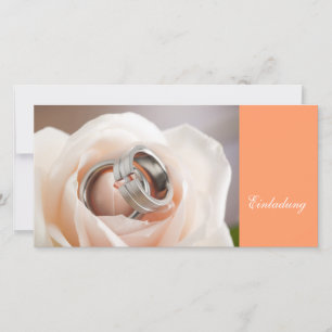 Invitation à la fête de mariage