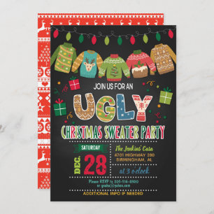 Invitation à la fête de Noël