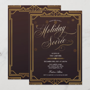 Invitation à la fête de Noël