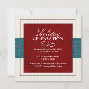 Invitation à la fête de Noël