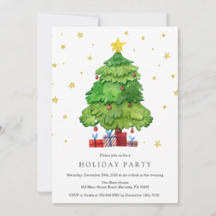 Invitation à la fête de Noël