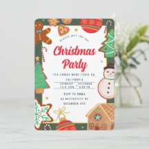 Invitation à la fête de Noël