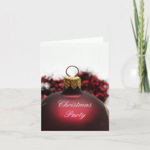 Invitation à la fête de Noël