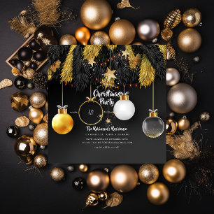 Invitation à la fête de Noël