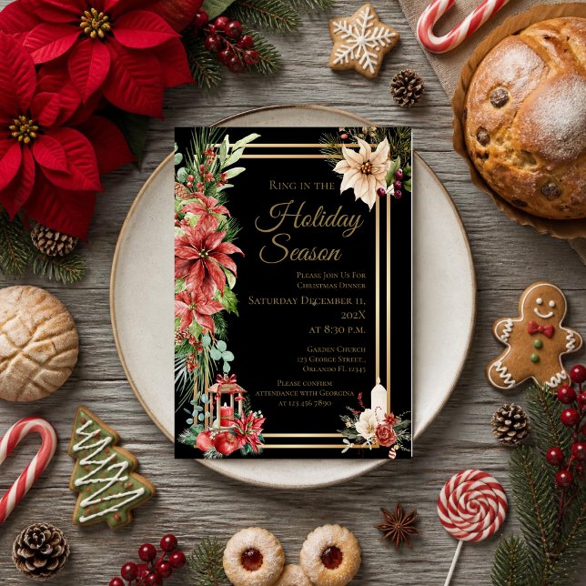 Invitation à la fête de Noël (Créateur téléchargé)