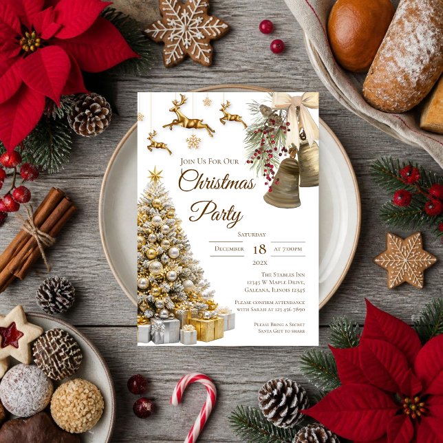 Invitation à la fête de Noël (Créateur téléchargé)