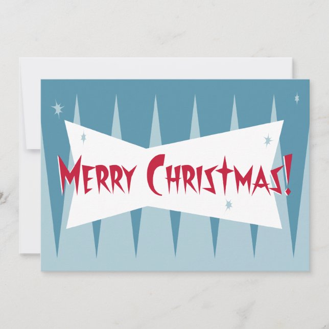 Invitation à la fête de Noël (Devant)