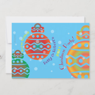 Invitation à la fête de Noël