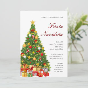 Invitation à la fête de Noël