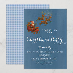 Invitation à la fête de Noël